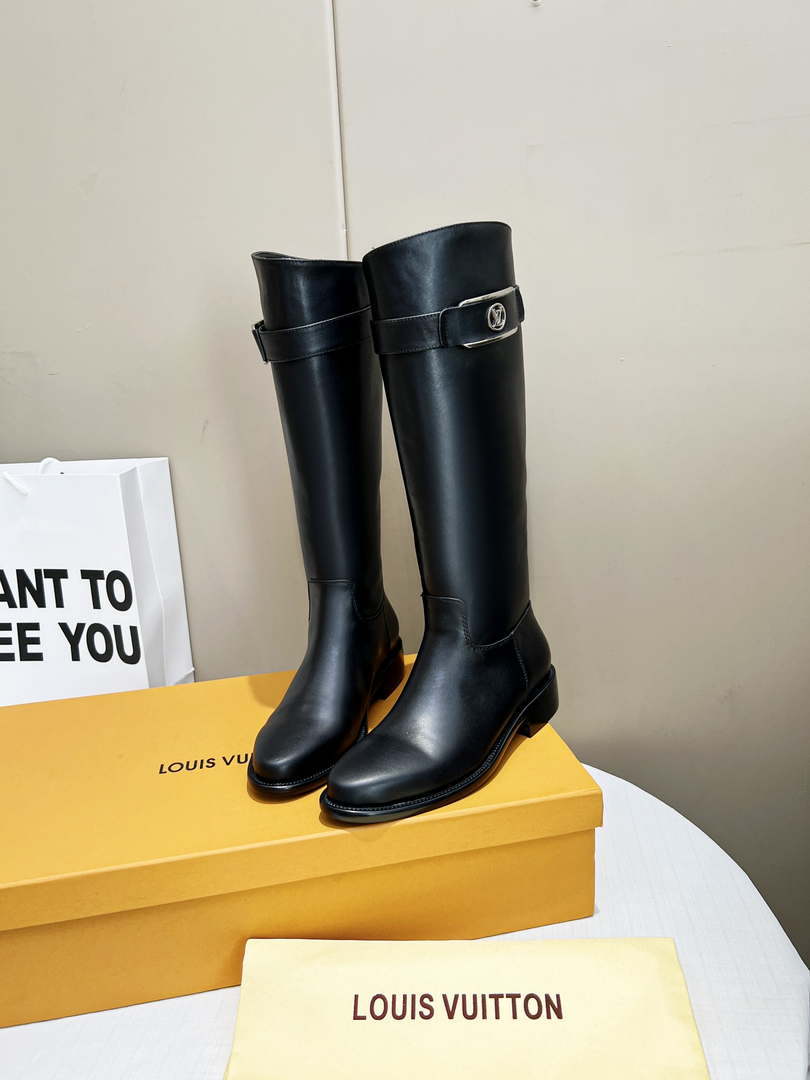 Louis Vuitton Women's Shoes 1AAJ4M Westside Flat High Boots 2022 Collection