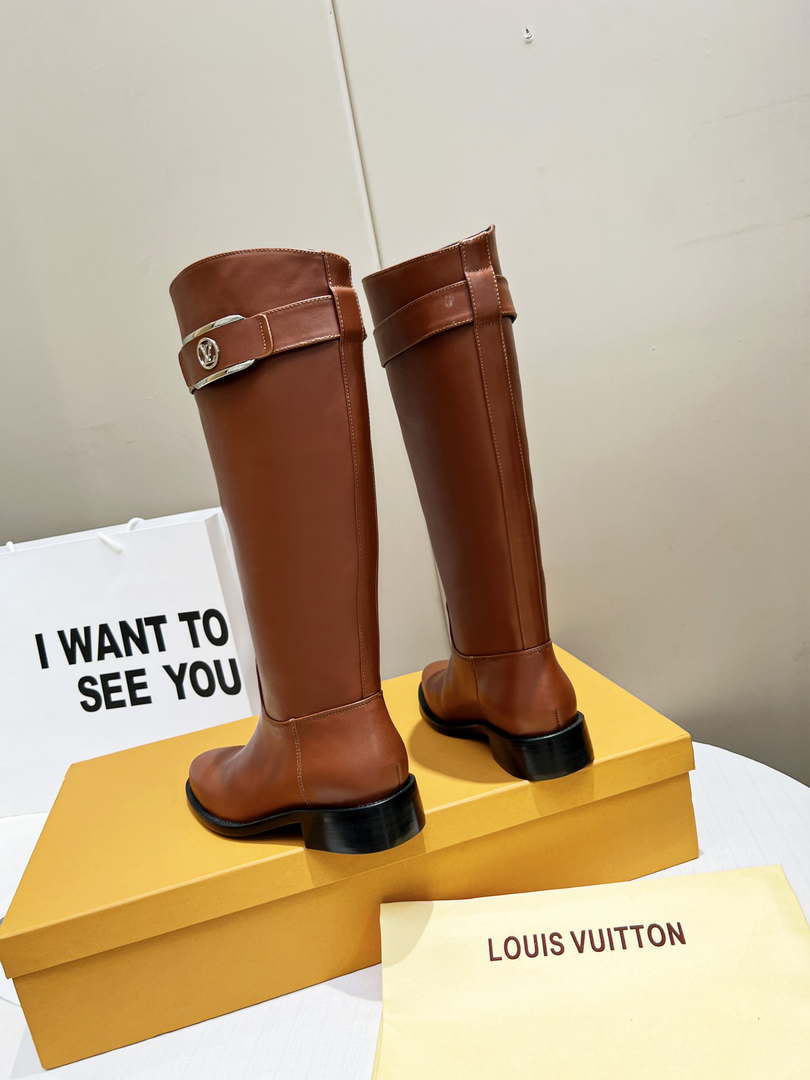 Louis Vuitton Women's Shoes 1AABES Westside Flat High Boots 2022 Collection 002