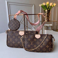 LV M44840 Louis Vuitton Multi Pochette M44813 Bag Pink - luxibagsmall