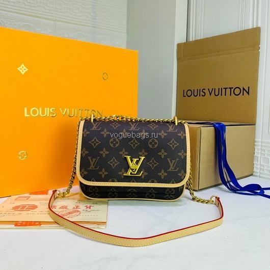 LV M57067  Louis Vuitton M57072 Lockme Chain PM Shoulder Bags in Monogram