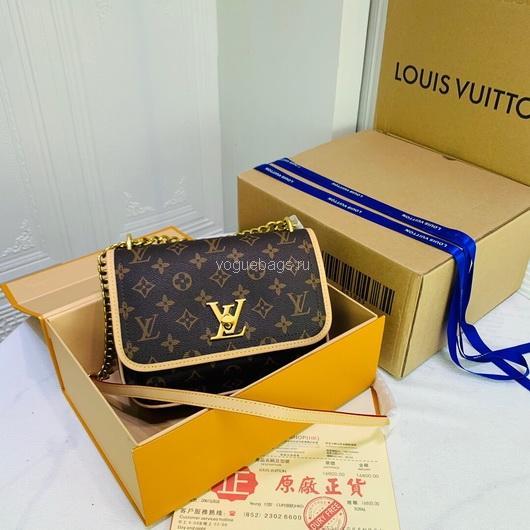 LV M57067  Louis Vuitton M57072 Lockme Chain PM Shoulder Bags in Monogram