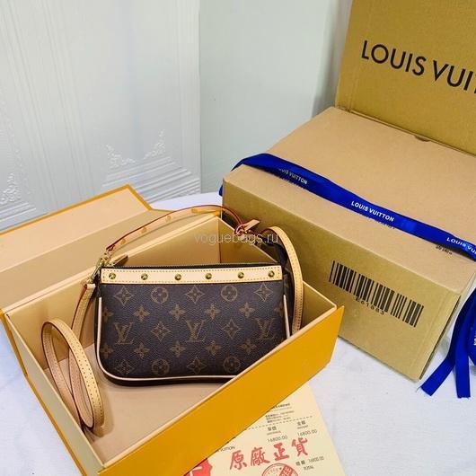 LV M92649 Louis Vuitton Pochette Small Hand Bag in Monogram