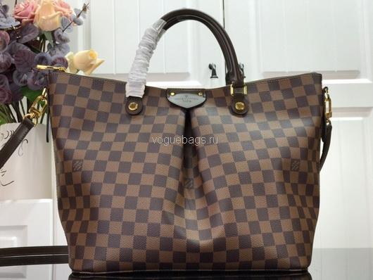 LV N41546 Designer Louis Vuitton N41547  Siena MM Bag in  Damier Ebene
