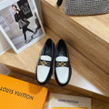 Louis Vuitton Women's Shoes 1AACXY Chess Flat Loafers 184001 - 35 - View 1