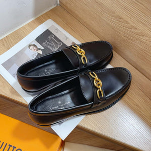 Louis Vuitton Women's Shoes 1AACXY Chess Flat Loafers 184000 - 35 - View 7
