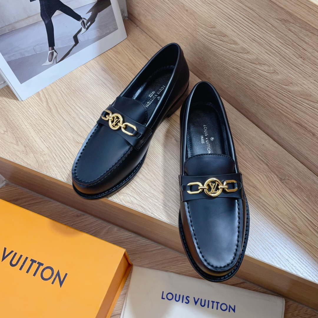 Louis Vuitton Women's Shoes 1AACXY Chess Flat Loafers 184000 - 35 - View 6