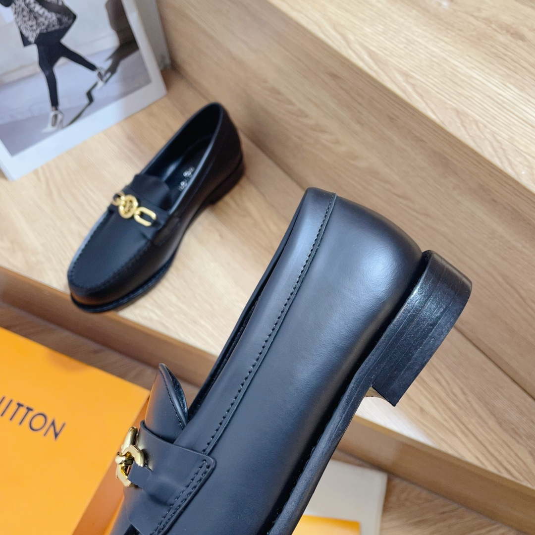 Louis Vuitton Women's Shoes 1AACXY Chess Flat Loafers 184000 - 35 - View 2