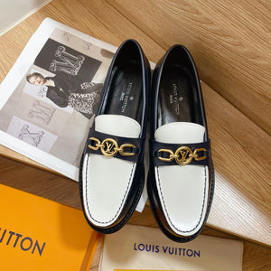 Louis Vuitton Women's Shoes 1AACXY Chess Flat Loafers 184001 - 35 - View 3