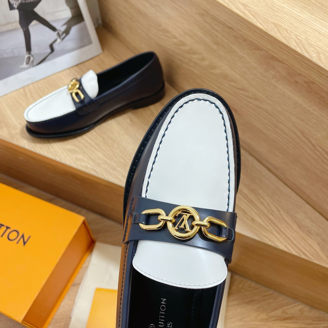 Louis Vuitton Women's Shoes 1AACXY Chess Flat Loafers 184001 - 35 - View 6