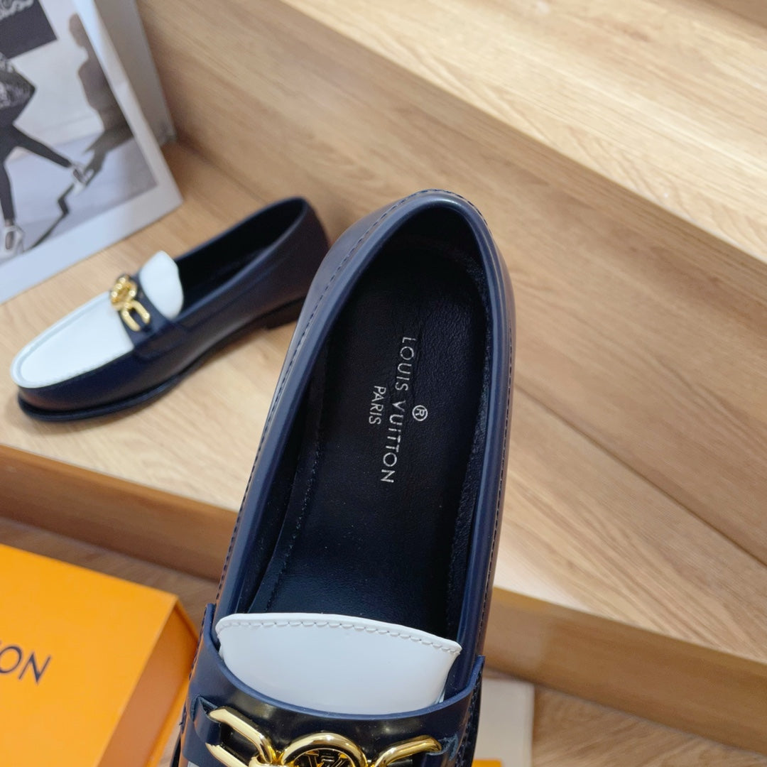 Louis Vuitton Women's Shoes 1AACXY Chess Flat Loafers 184001 - 35 - View 5