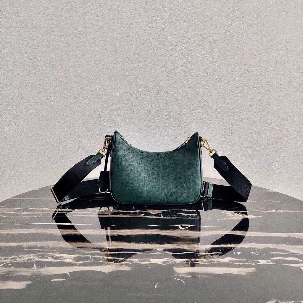 Prada 1BH204 Prada Re-Edition 2005 Saffiano leather Bag in Dark Green