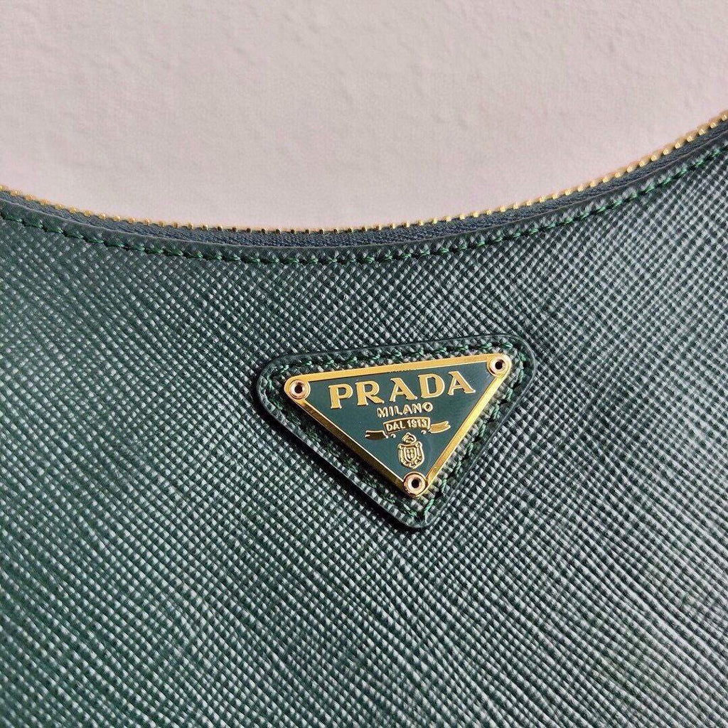 Prada 1BH204 Prada Re-Edition 2005 Saffiano leather Bag in Dark Green