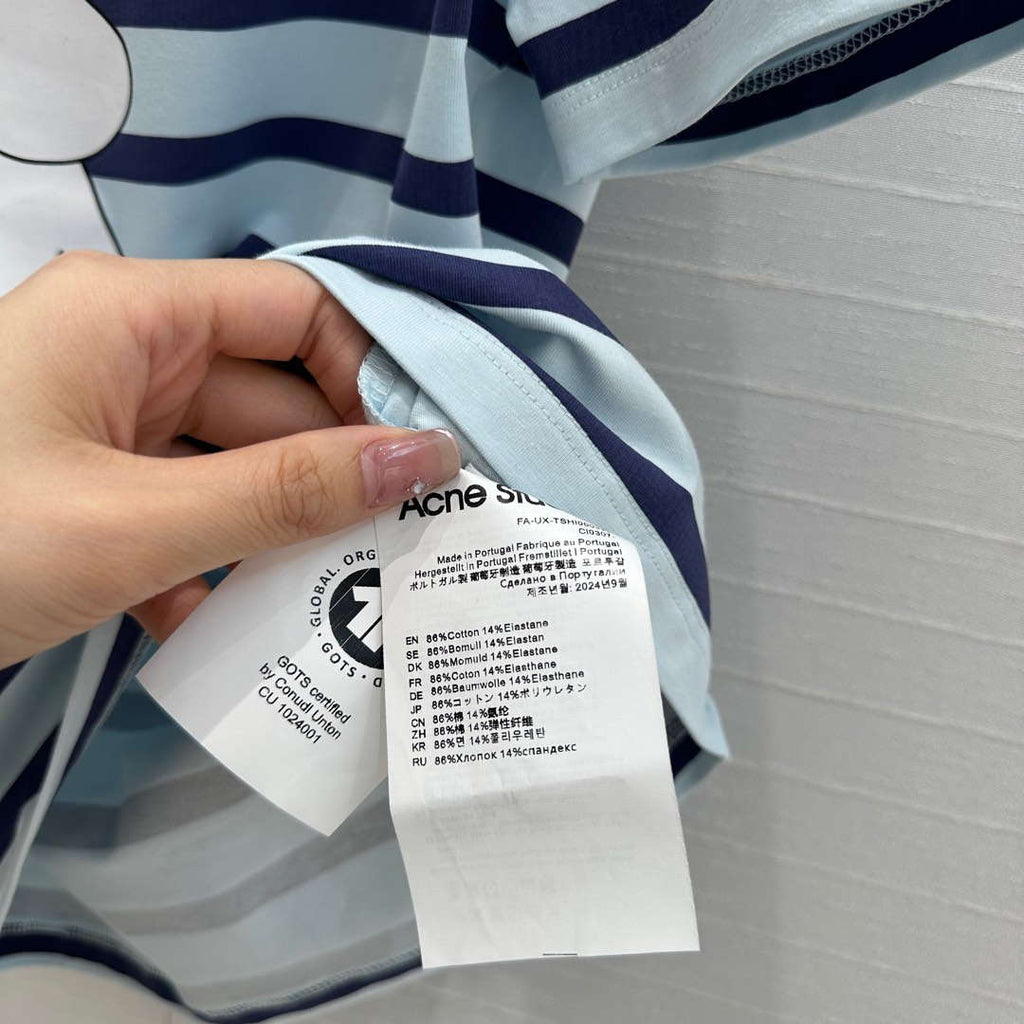 Acnestudios and Moomin  Women's T-shirt Fashion Clothing A90001