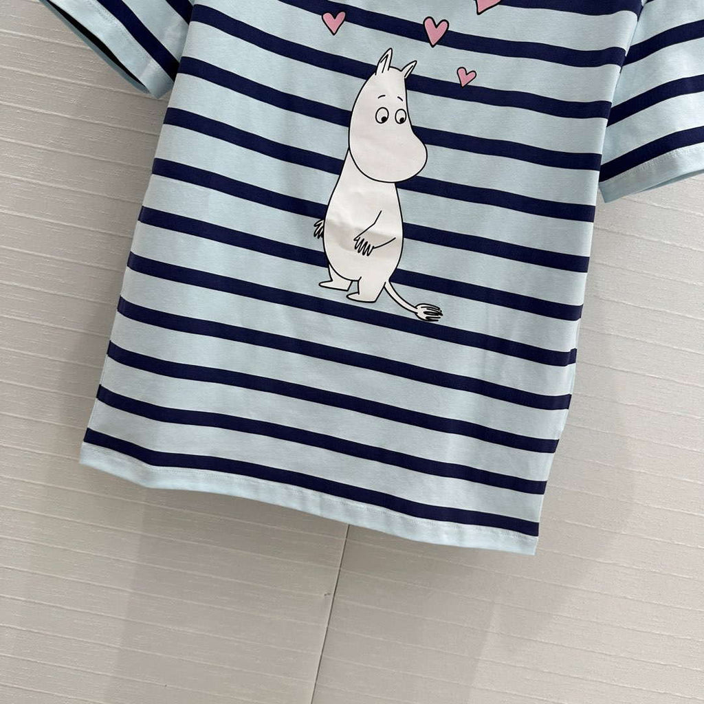 Acnestudios and Moomin  Women's T-shirt Fashion Clothing A90001
