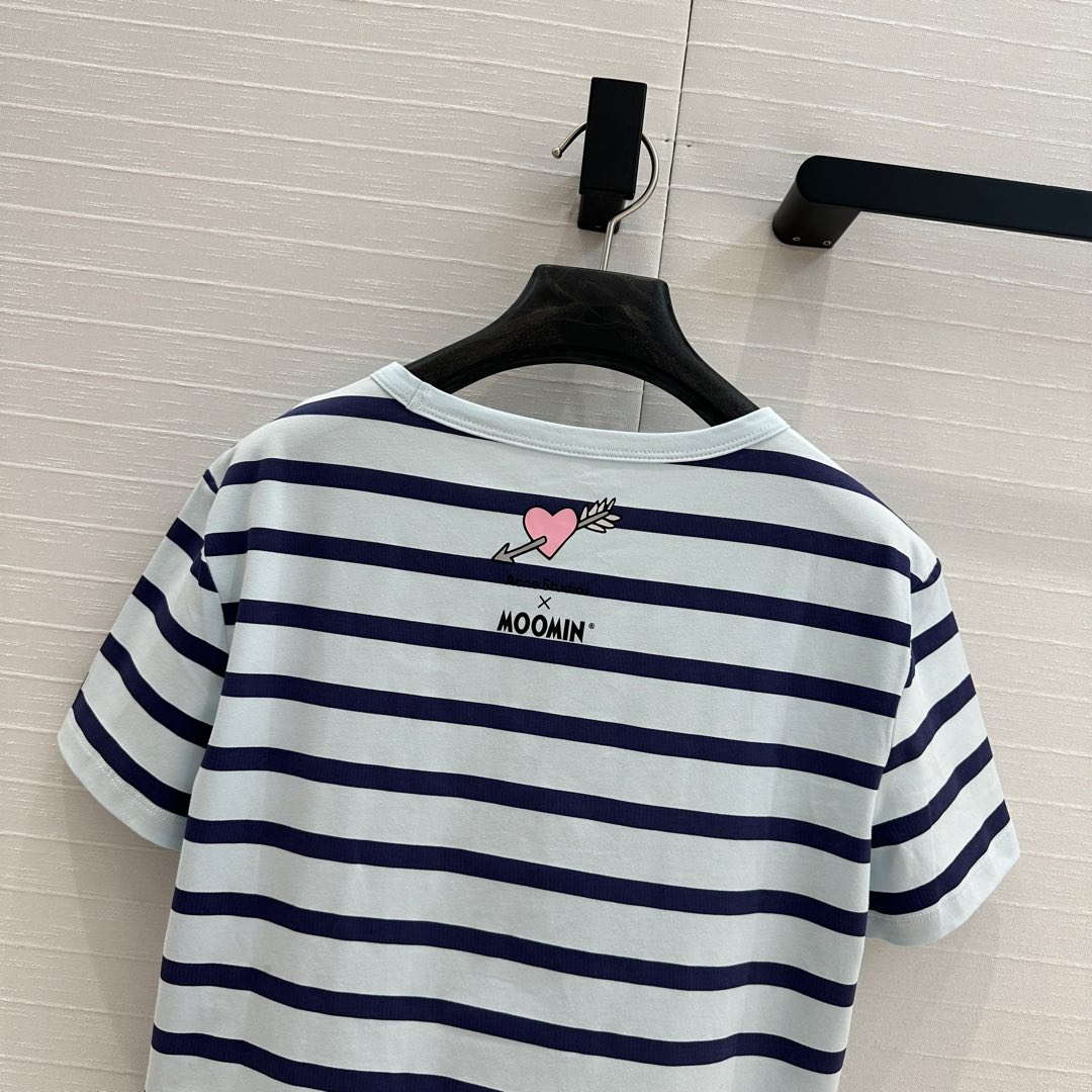 Acnestudios and Moomin  Women's T-shirt Fashion Clothing A90001