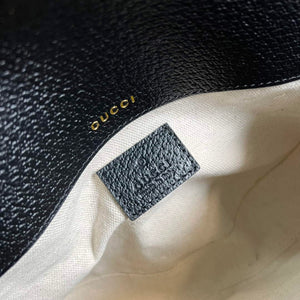 Adidas x Gucci 658574 Horsebit 1955 mini bag black and white leather - Default Title - View 9