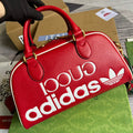 Adidas x Gucci 702397 mini duffle bag Red - Default Title - View 1