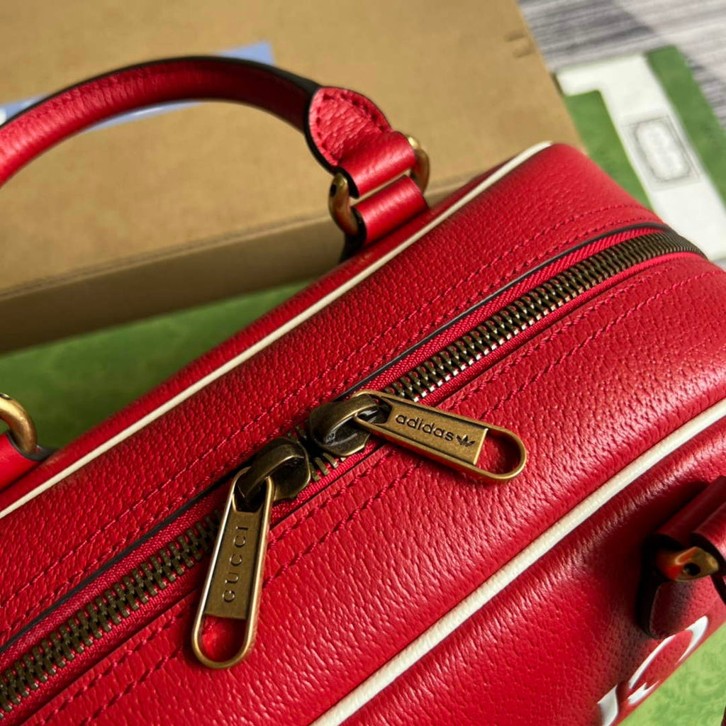 Adidas x Gucci 702397 mini duffle bag Red