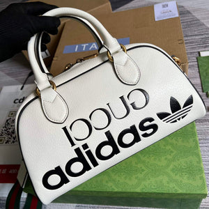 Adidas x Gucci 702397 mini duffle bag White - Default Title - View 1