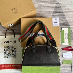 Adidas x Gucci 702397 mini duffle bag black - Default Title - View 3