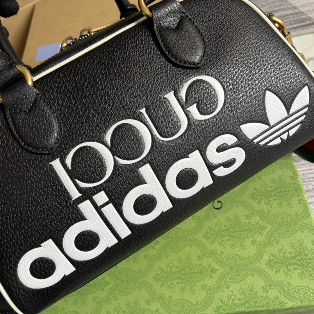 Adidas x Gucci 702397 mini duffle bag black - Default Title - View 6