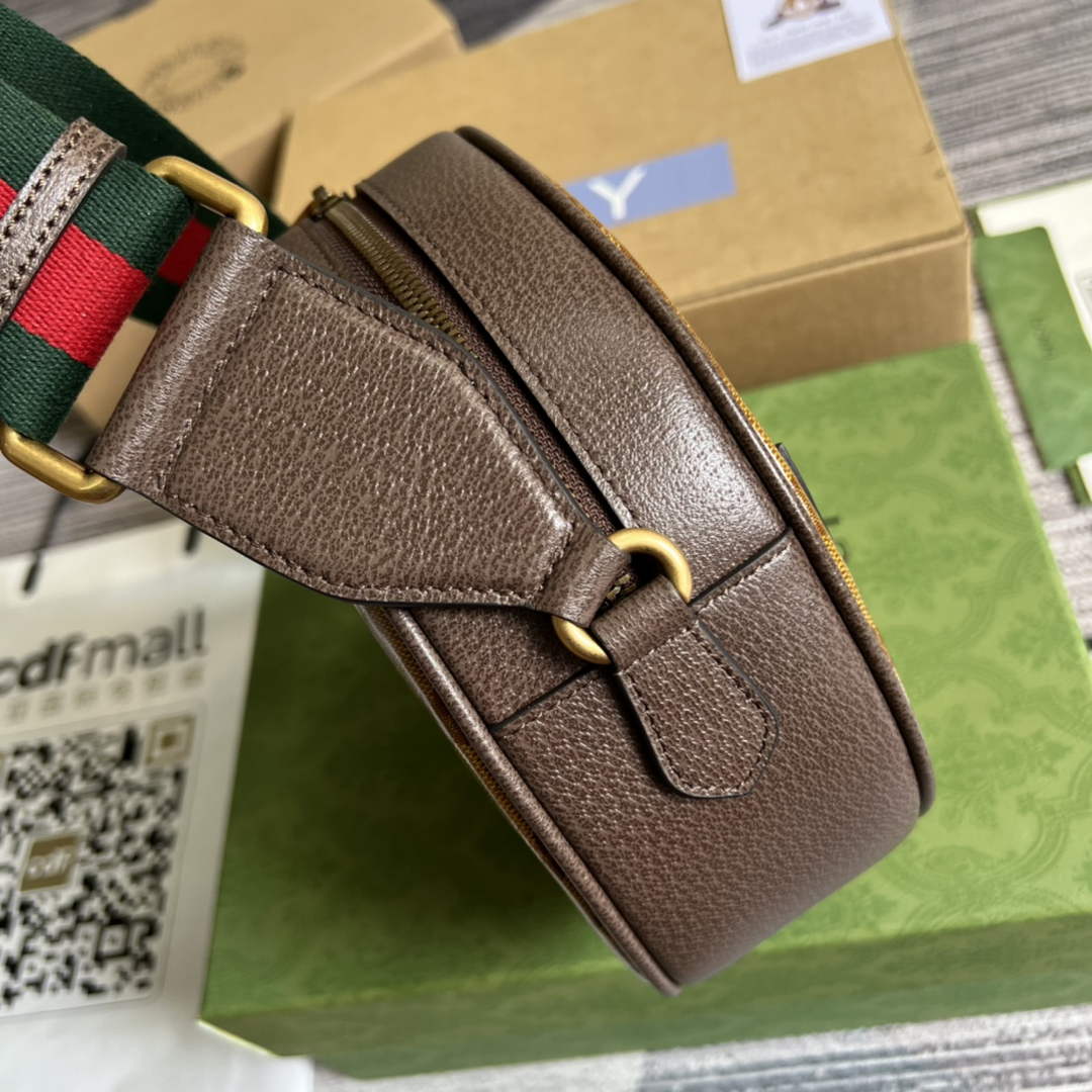 Adidas x Gucci ?702640 Ophidia small shoulder bag Beige and brown