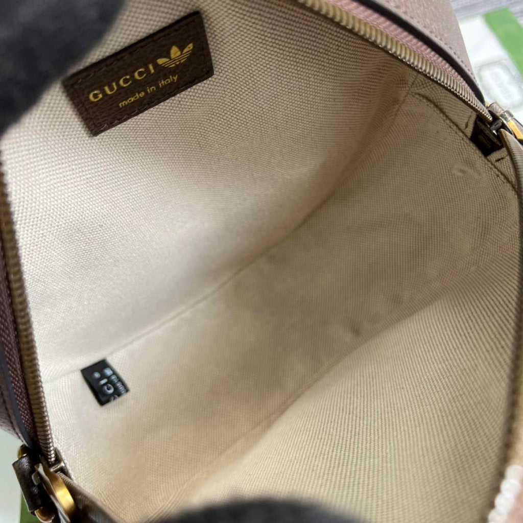 Adidas x Gucci ?702640 Ophidia small shoulder bag Beige and brown