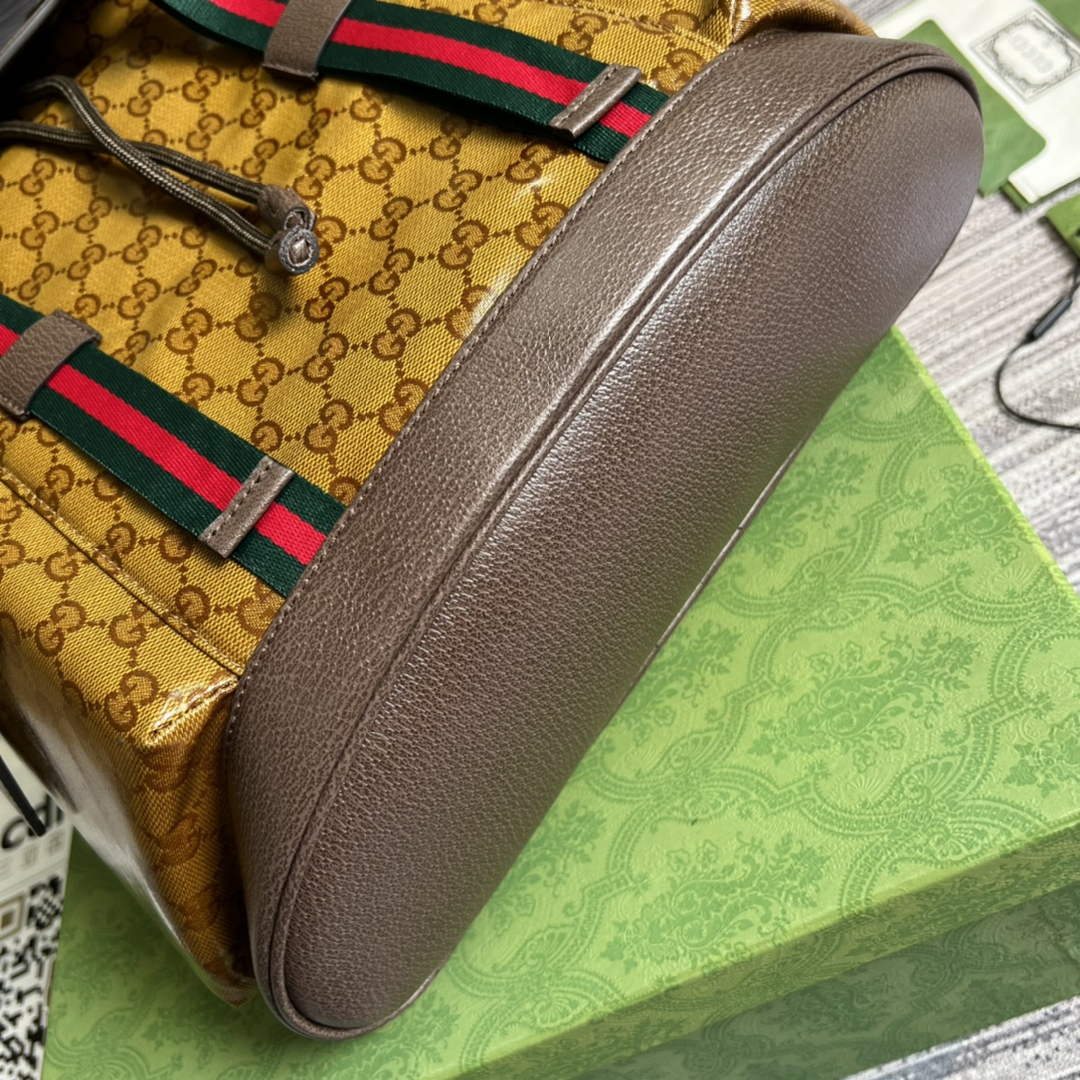 Adidas  x Gucci backpack ?495563 Beige and brown