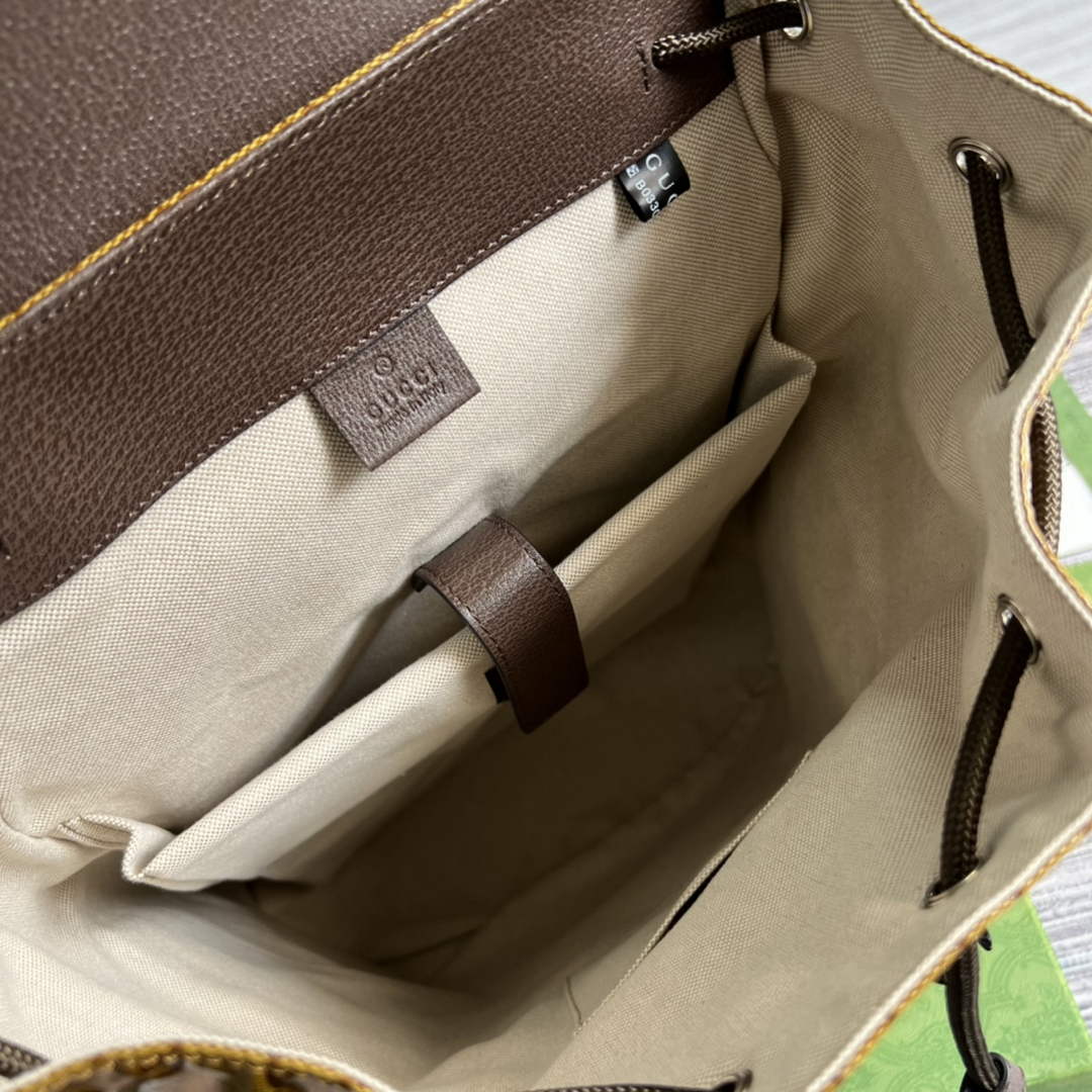 Adidas  x Gucci backpack ?495563 Beige and brown