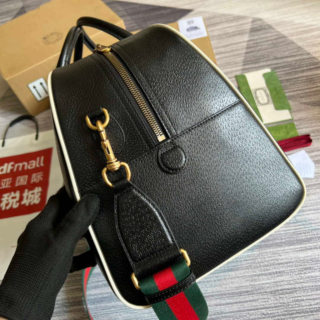 Adidas x Gucci large duffle bag 702422 Black