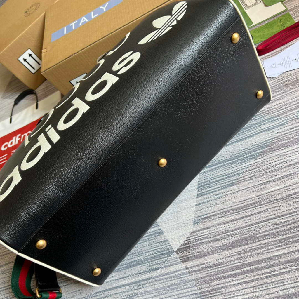 Adidas x Gucci large duffle bag 702422 Black