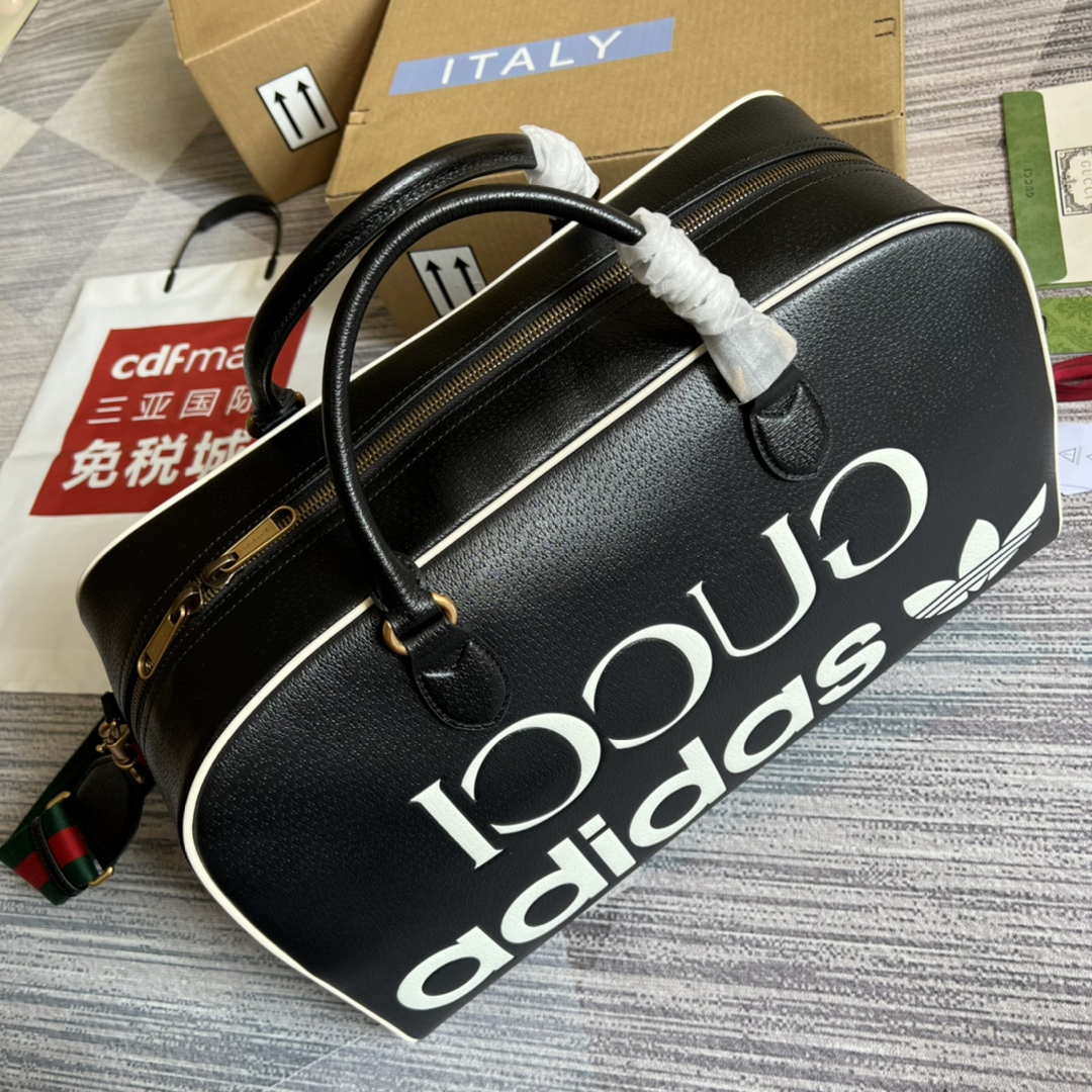 Adidas x Gucci large duffle bag 702422 Black - Default Title - View 6