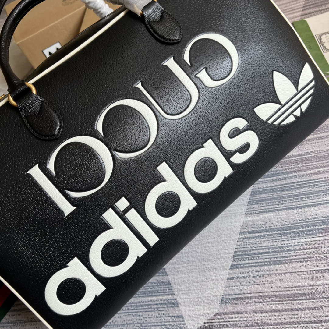 Adidas x Gucci large duffle bag 702422 Black - Default Title - View 8