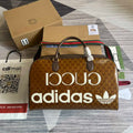 Adidas x Gucci large duffle bag 702422 Brown