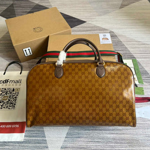 Adidas x Gucci large duffle bag 702422 Brown - Default Title - View 2