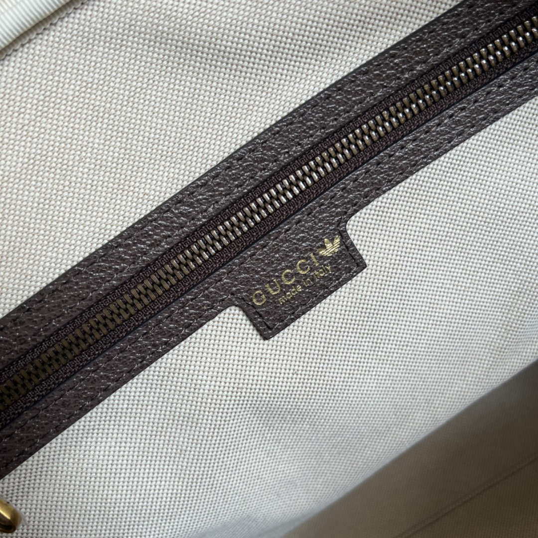 Adidas x Gucci large duffle bag 702422 Brown