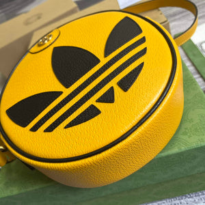 Adidas x Gucci Ophidia shoulder bag 702626 Yellow leather - Default Title - View 7