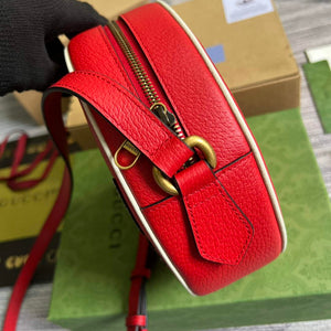 Adidas x Gucci Ophidia shoulder bag 702626 Red leather - Default Title - View 3