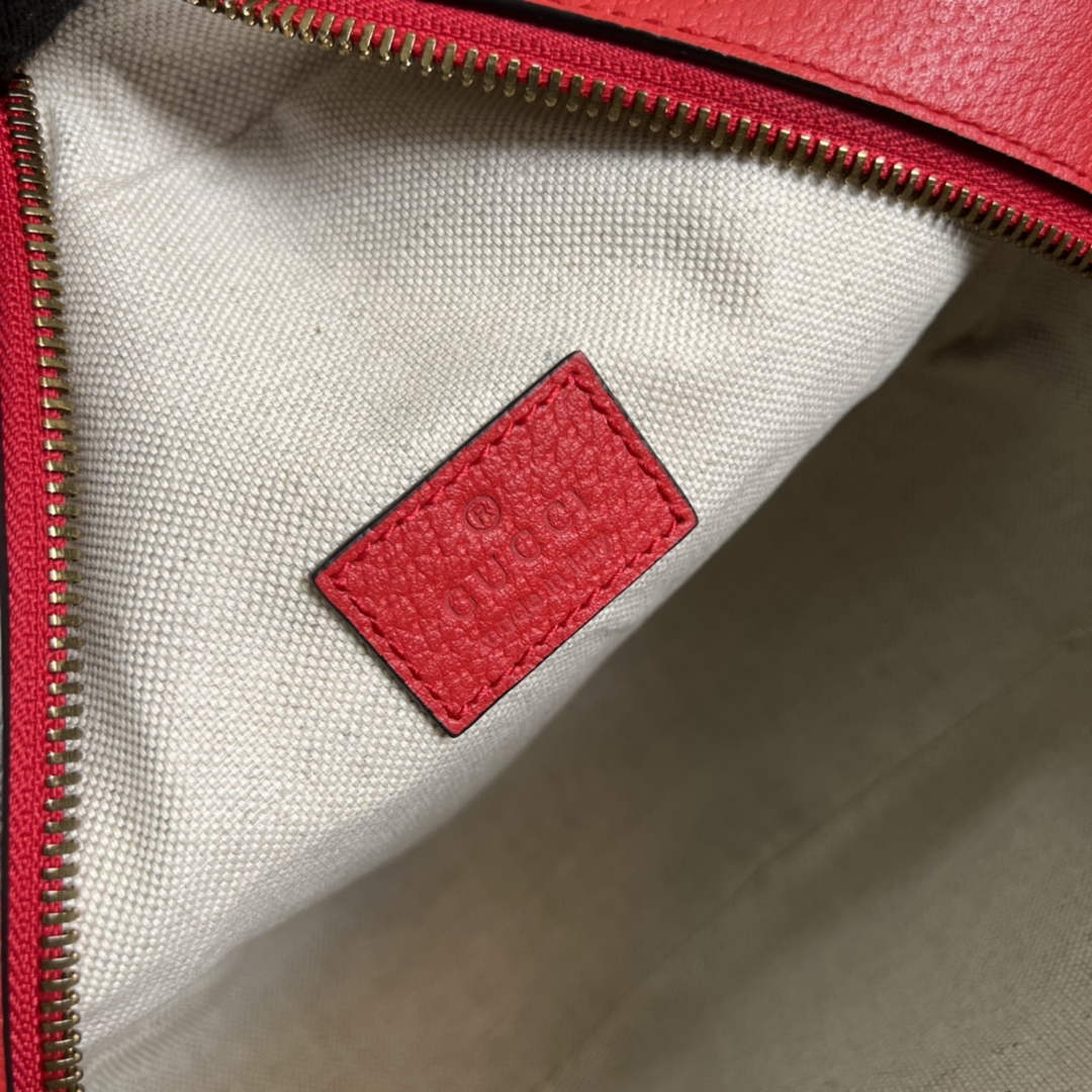 Adidas x Gucci Ophidia shoulder bag 702626 Red leather - Default Title - View 9