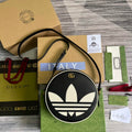 Adidas x Gucci Ophidia shoulder bag 702626 Black leather - Default Title - View 1