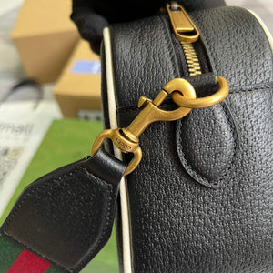 Adidas  x Gucci small shoulder bag 702427 Black leather - Default Title - View 7