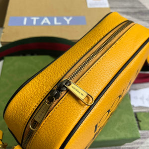Adidas x Gucci small shoulder bag 702427 Yellow leather - Default Title - View 5