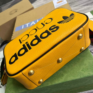 Adidas x Gucci small shoulder bag 702427 Yellow leather - Default Title - View 6