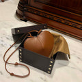 Alaia AA1P003C0Y75 LE Coeur Bag In Calfskin Brown - Default Title - View 1