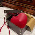 Alaia AA1P003C0Y75 LE Coeur Bag In Calfskin Red - Default Title - View 1