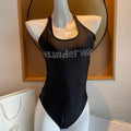 Alexander Wang Crystal Charm String Swimsuit in Jersey 1CC2228021001 - S - View 1