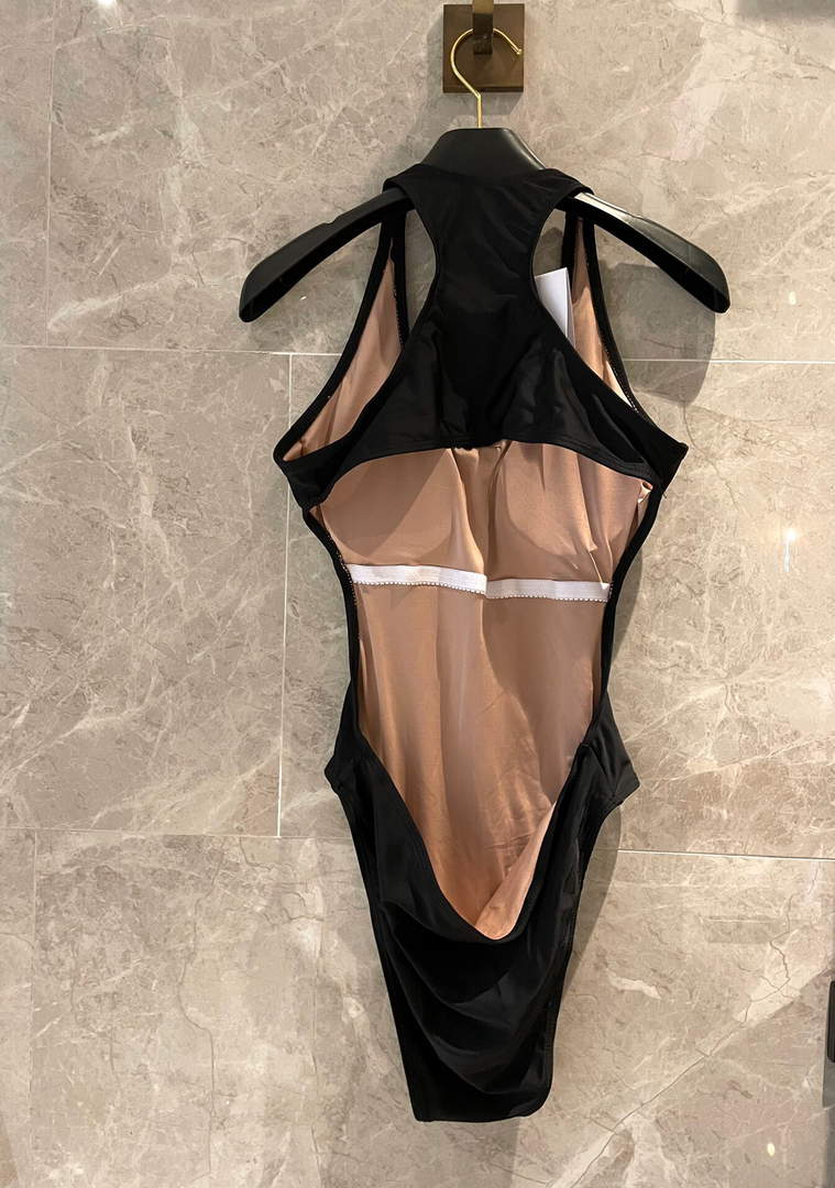 Alexander Wang Crystal Charm String Swimsuit in Jersey 1CC2228021001