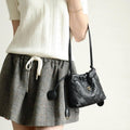 Chanel AP5288 Clutch with leather strap Lambskin black