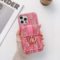 Dior Apple Iphone Leather Premium Deluxe Phone Case Protection 10610 - Default Title - View 1