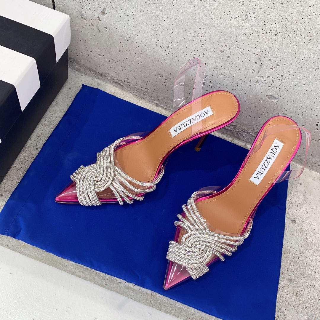 Aquazzura Golden Pineapple 22/early spring Heel 100mm A99002 - 35 - View 4